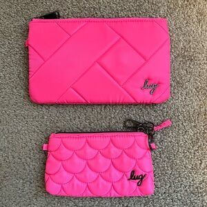 lug magenta metro xl and pouch